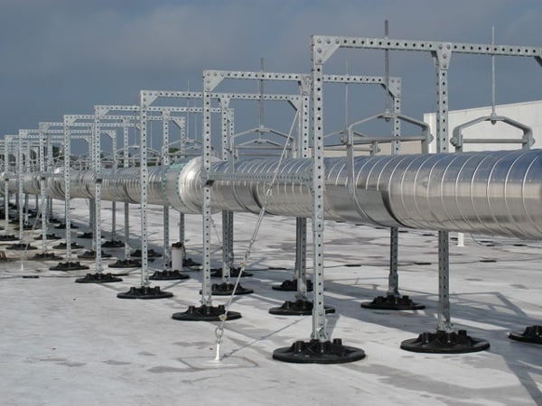 industrial roof support for lockheed martin