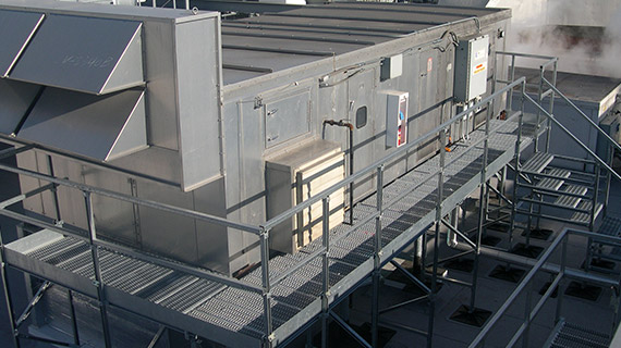 access platform roof