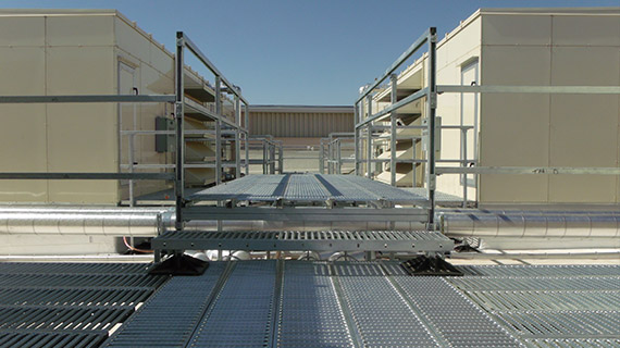 platform for roof