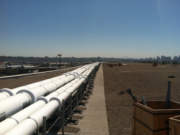 Roof Support System for San Diego International Airport