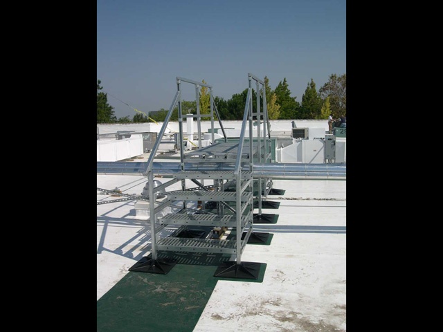 Hospital Rooftop support systems