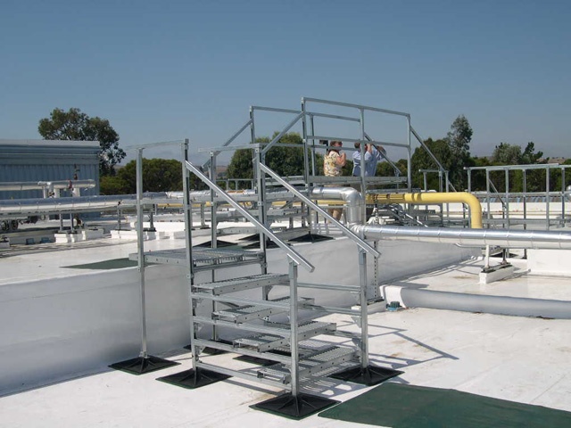Rooftop Support System for Kaiser Hospital