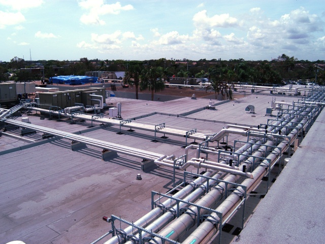 Roof Support System for Medical Centers