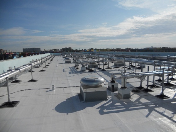 Hotel Roof Support Systems