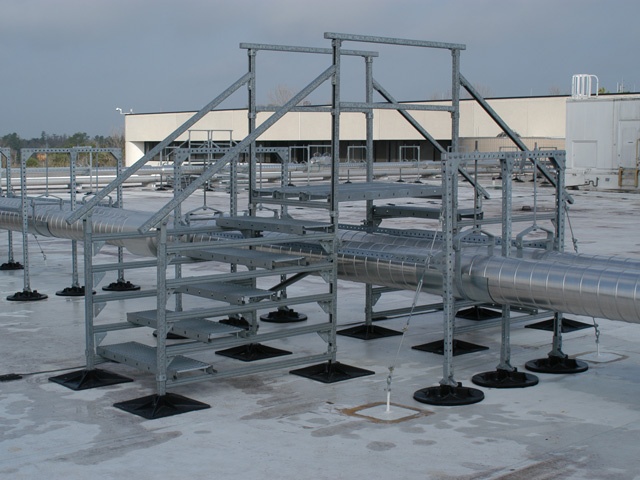 Industrial Roof Support Systems Rooftop Support