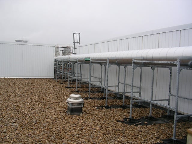 roof support system of dannon manufacturing facility