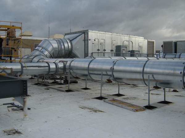 manufacturing facility roof support system for Kraft Foods