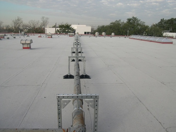 High School Roof Support System