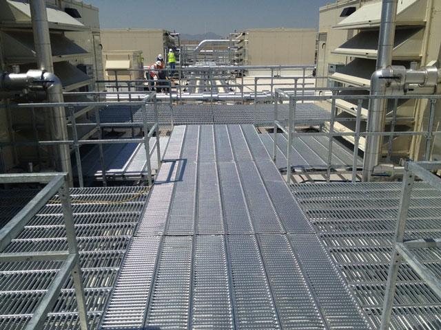 Rooftop Support System for Retail
