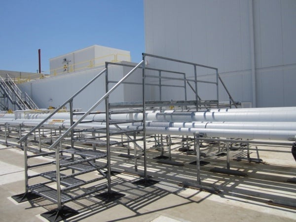 Warehouse Roof Support System for Target