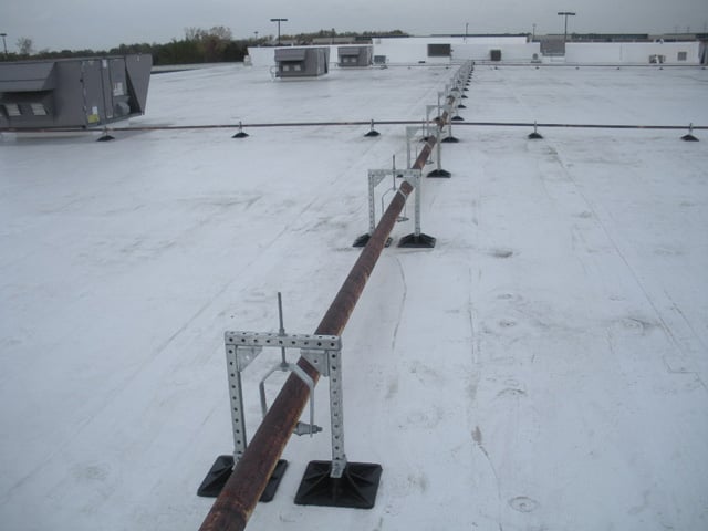 Roof Support System for warehouses