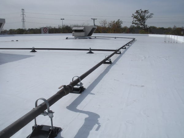 Target Distribution Center Roof support systme