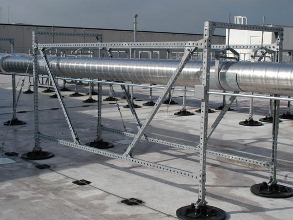 Fully supported Rooftop support systems