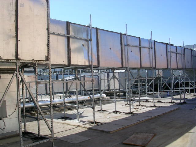 Coastal Rooftop Support Systems