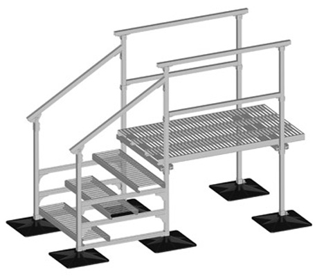 Roof Access Stairs | Roof Walkway Systems